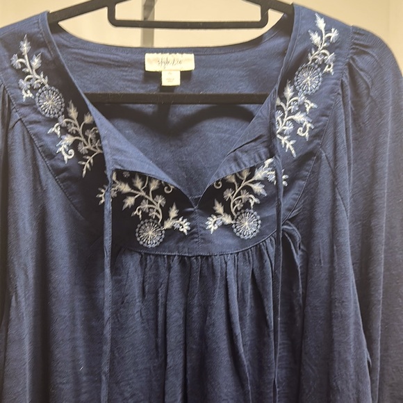 NWT Style&Co XL Multicolor Top. - Picture 4 of 5